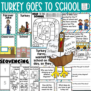 Turkey Goes to School activities