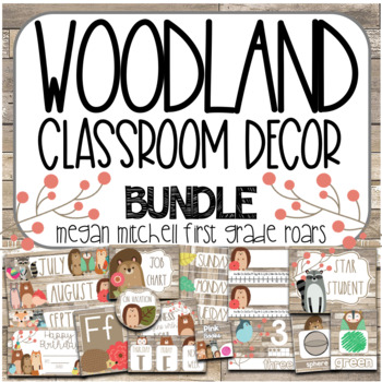 Woodland Classroom Theme