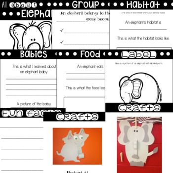 elephant crafts and activities