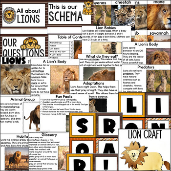 lion craft and activities