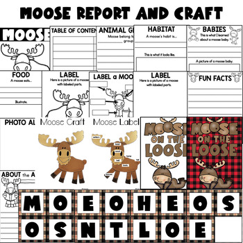 moose craft and activities