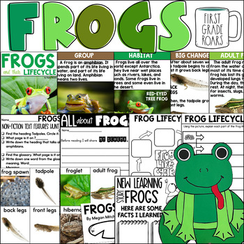 Frogs Nonfiction Unit