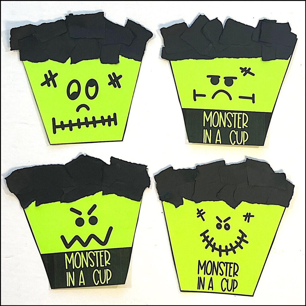 Monster in a Cup craft
