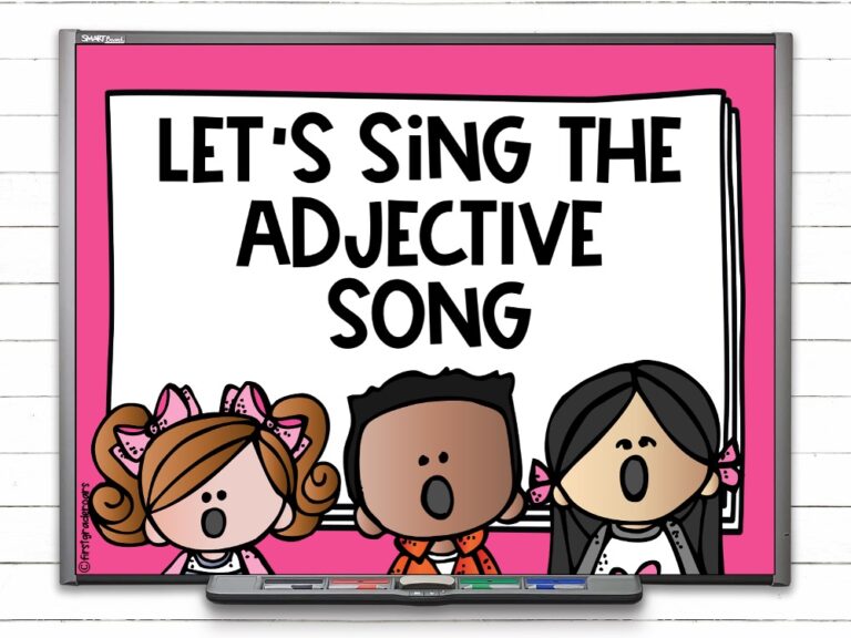 Adjectives for 1st Grade: Fun Activities to Teach Grammar